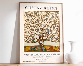 美術品・アンティーク・コレクション Gustav Klimt 生命の樹 アート