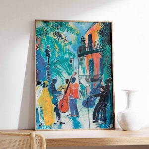 Jazz Music Print, Jazz Poster, Retro Music Print, Gift For Musician, Black Art, Gift for Music Lover, Gift for Musician, Jazz Print