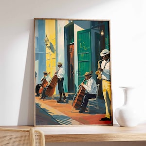Jazz Music Print, Jazz Poster, Retro Music Print, Gift For Musician, Black Art, Gift for Music Lover, Gift for Musician, Jazz Print