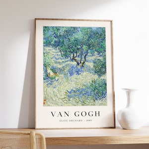 cuadros grandes salon de Van Gogh, noche estrellada, pinturas murales  famosas, arte de pared de paisaje