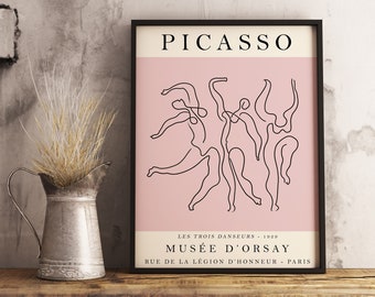 Nude Abstract Vintage Art Poster Posters Print Prints Gift Gifts