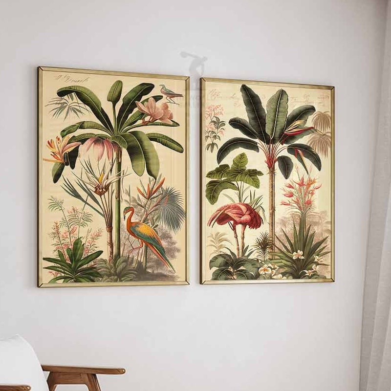 Jungle Guide Jungle Wall Vintage Decor - Etsy UK