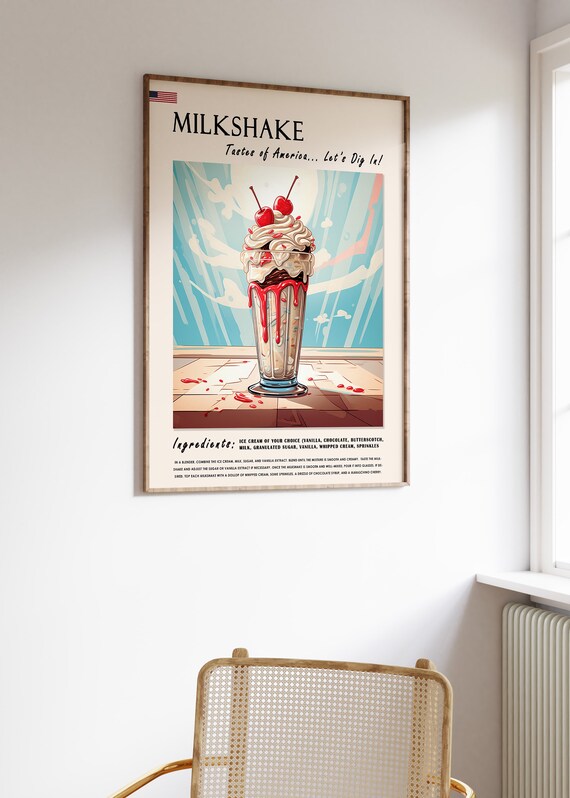 Poster Friends - Milkshake, Wall Art, Gifts & Merchandise