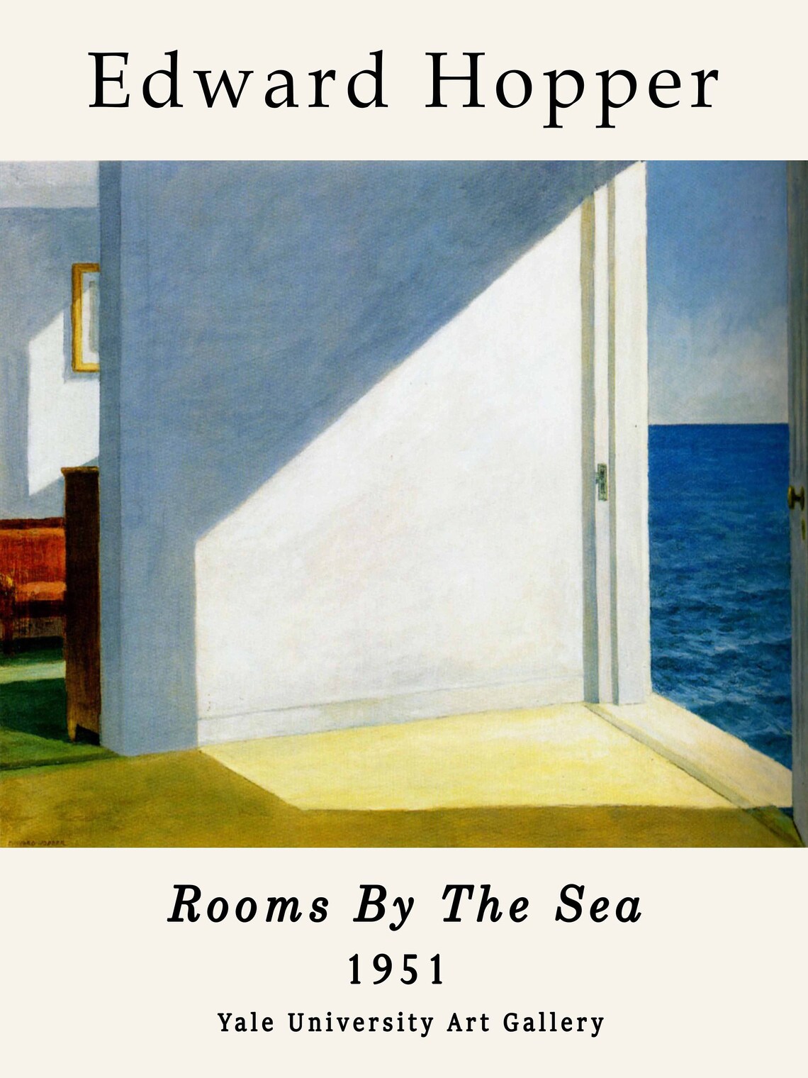 Edward Hopper Exhibition Poster Gallery Quality Print Etsy