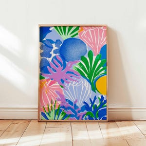 Riso Poster, Risograph Art Print, Colorful Riso Wall Art, Modern Graphic Poster, Abstract Riso Design, Posters And Prints For Home Decor