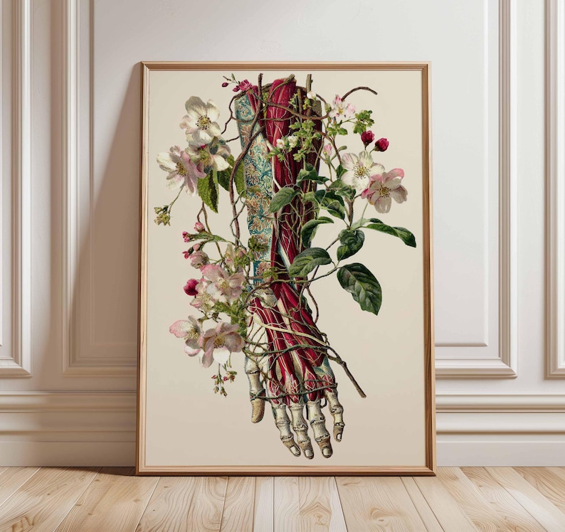 Vintage Human Anatomy Poster, Medical Office Wall Art - Etsy Australia