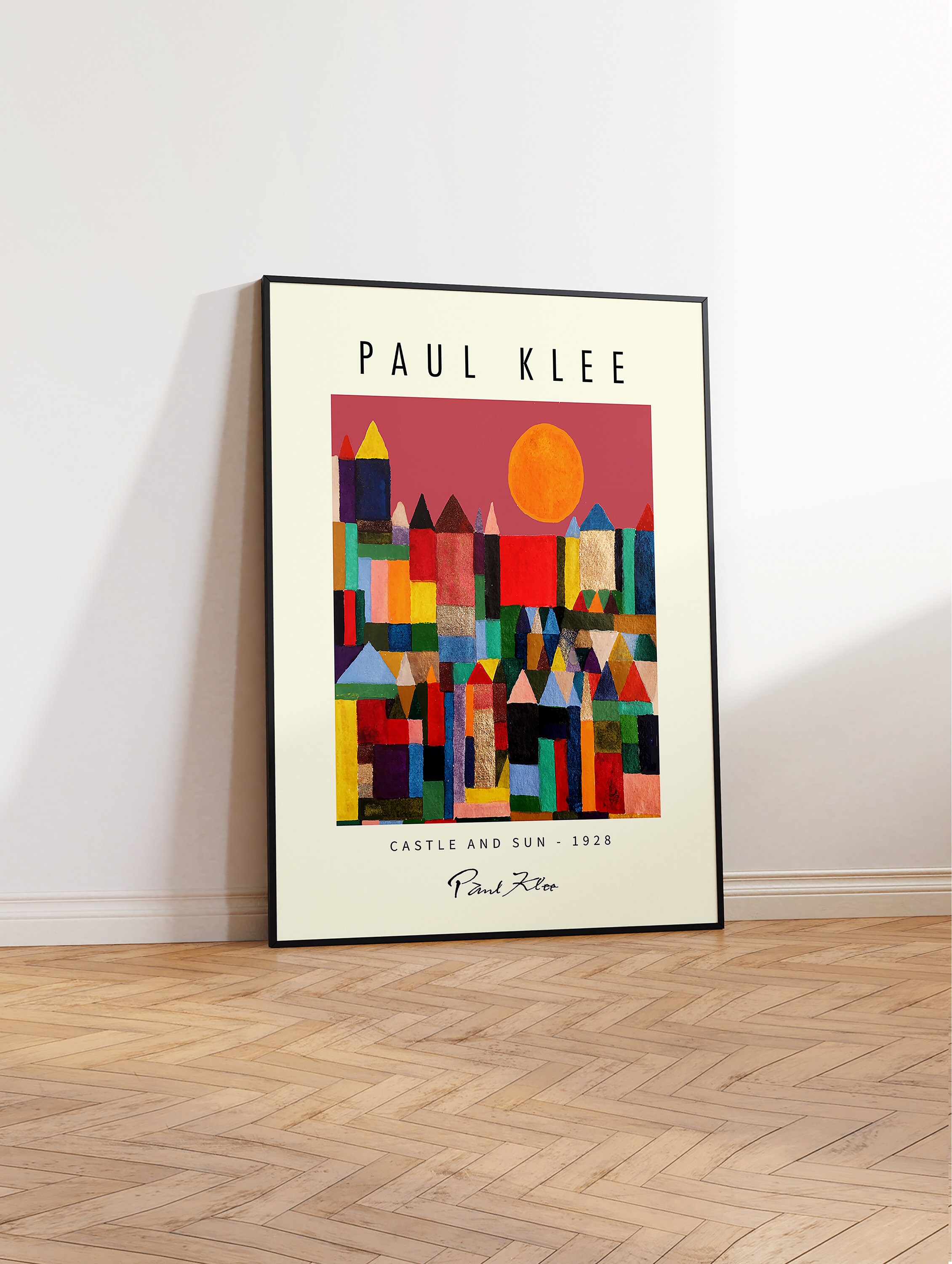 Paul Klee, Slufen I Terrasser 国内未入荷ポスター Paul Klee 