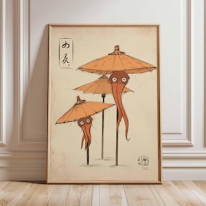 唐傘お化け 和傘妖怪妖怪アート (デジタルダウンロード) - Etsy 日本