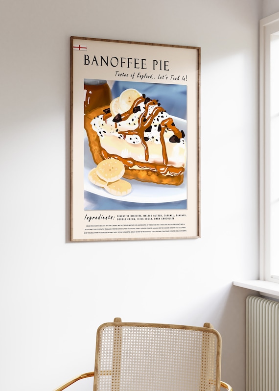 Banoffee Pies Records Logo Tee