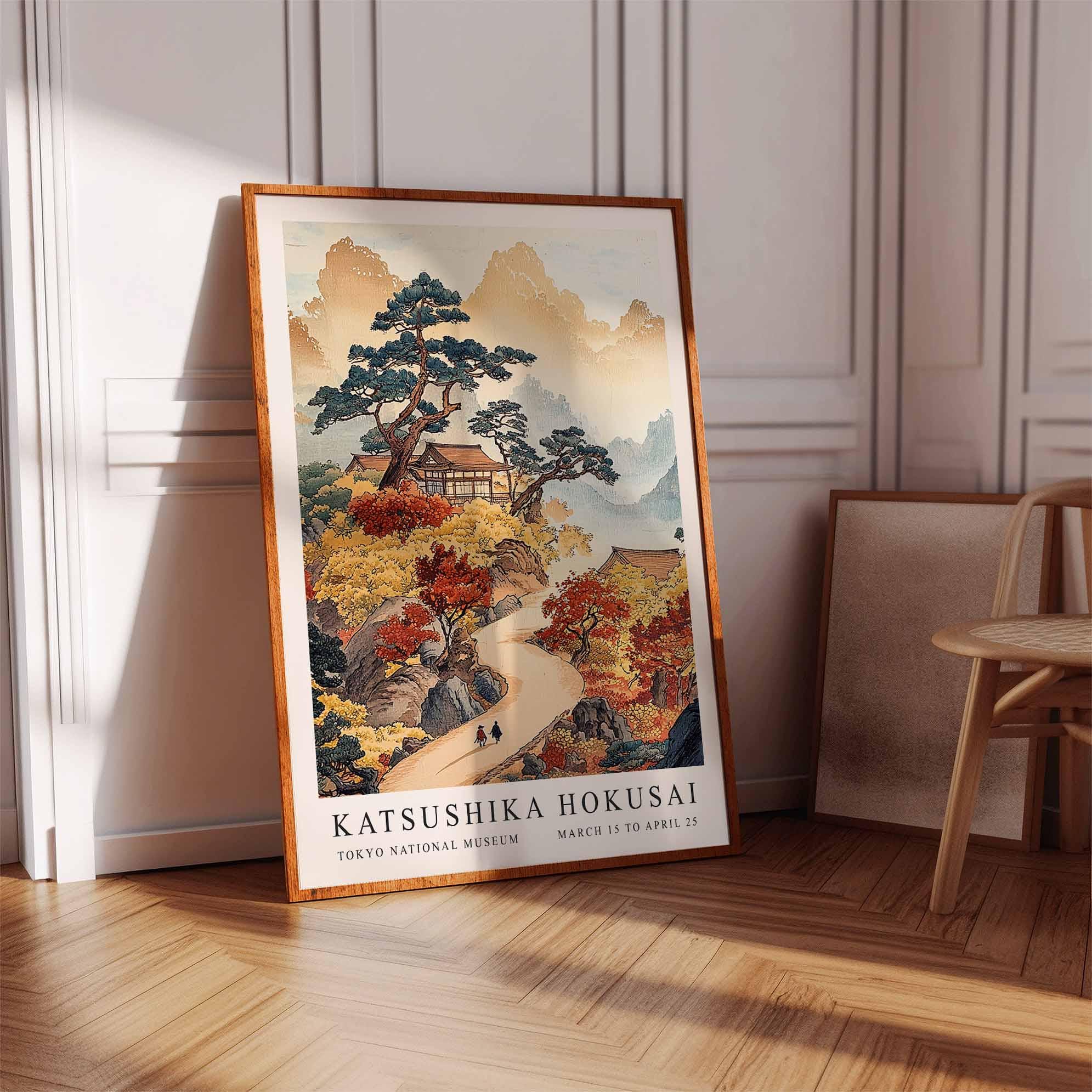 Japanese Wall Art, Hokusai Poster, Ukiyo-e Print, Japandi Wall Art