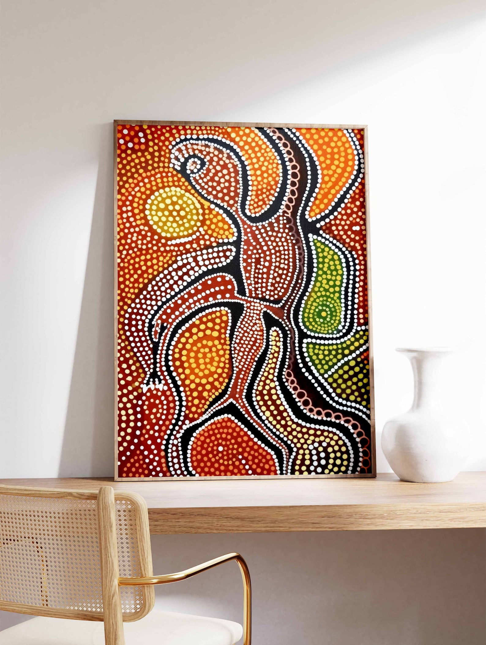 Aboriginal Art Print, Indigenous Australian Decor - Etsy