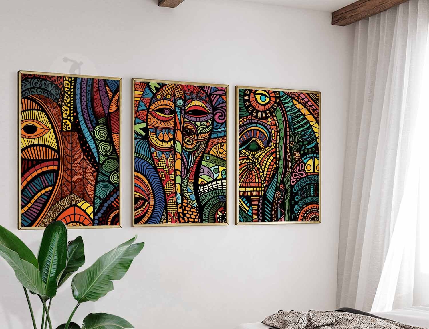 MGONGO Wall Décor Panels - Art From Rwanda - Etsy