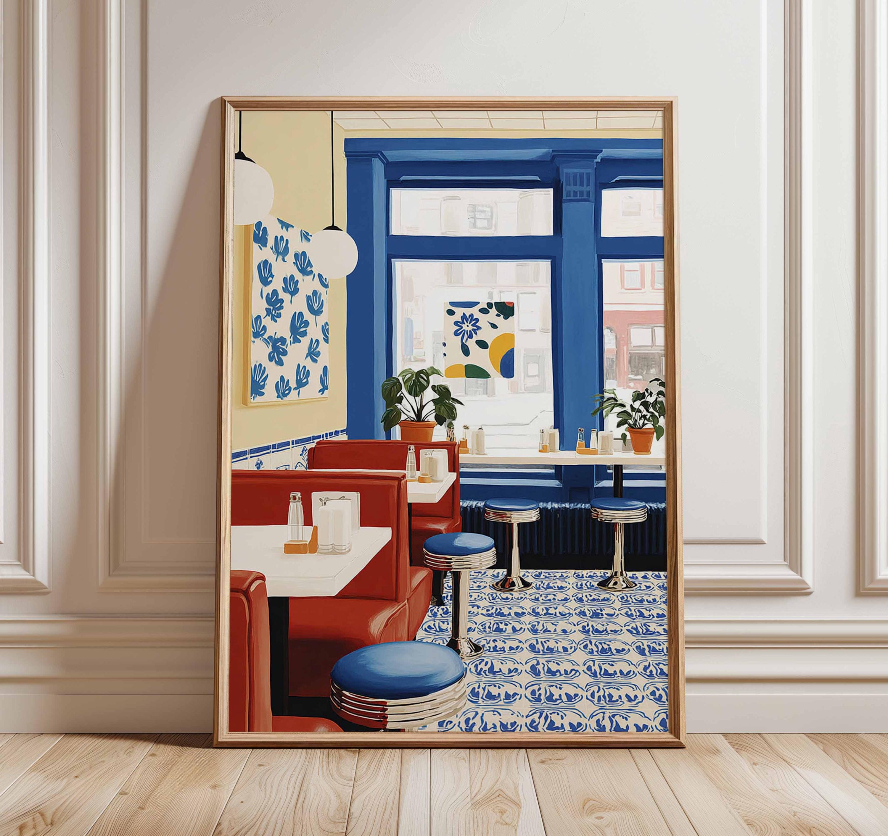 Stampa Artistica Da Parete Bianco E Nero 29x38 Cm - Quadro Su Tela Con Telaio In Legno, Moderno Per Soggiorno, Camera, Cucina, Ufficio