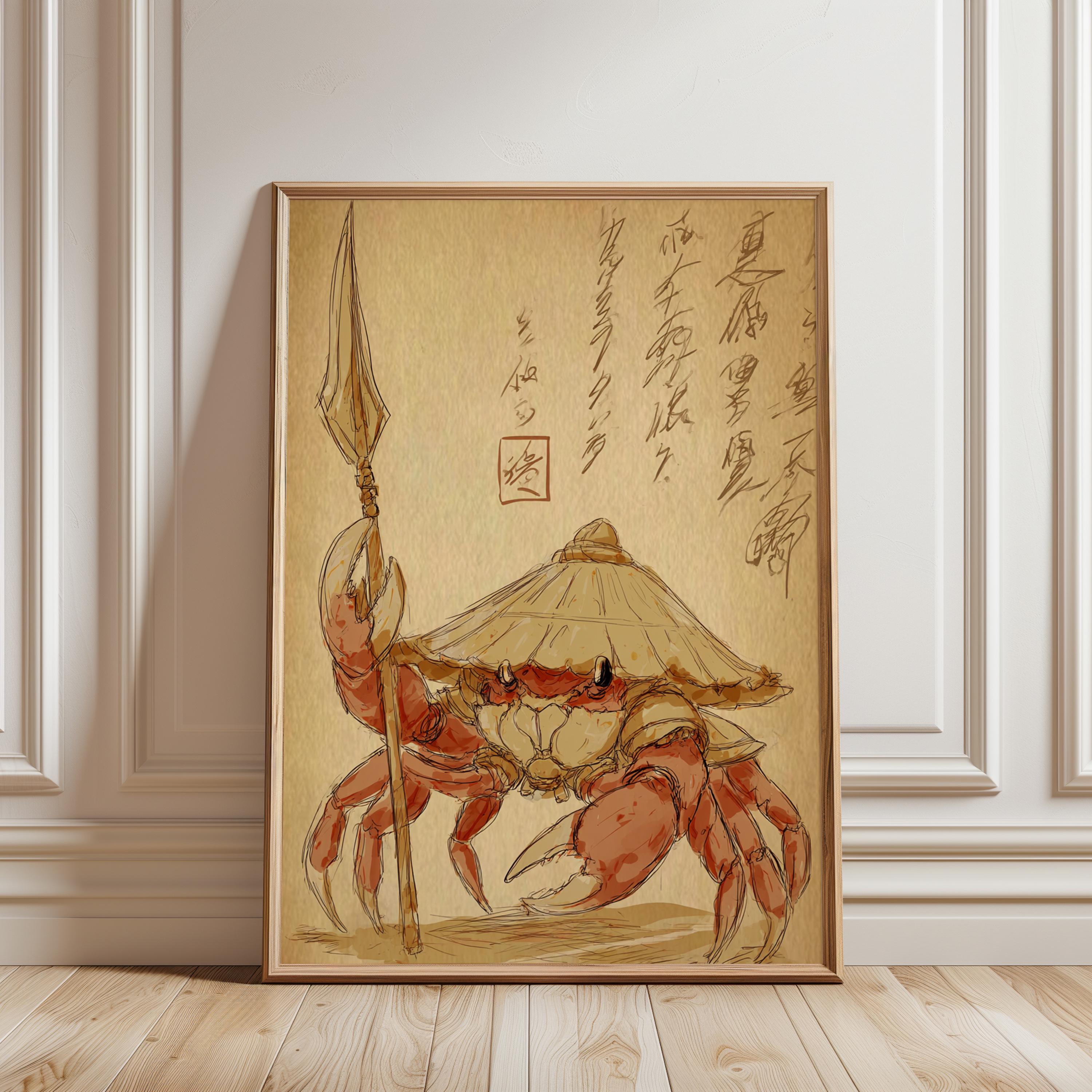 Samurai crab - Etsy 日本