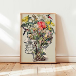 Human Anatomy Poster, Human Body Posters, Anatomy Wall Prints, Educational Medical Print, Doctor Office Decor, Vintage Style Anatomy Poster