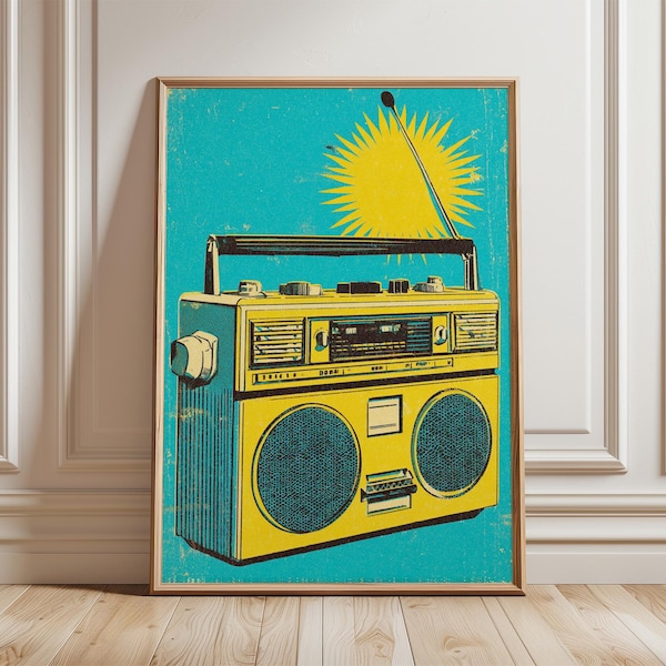 Vintage Boomboxes - Etsy
