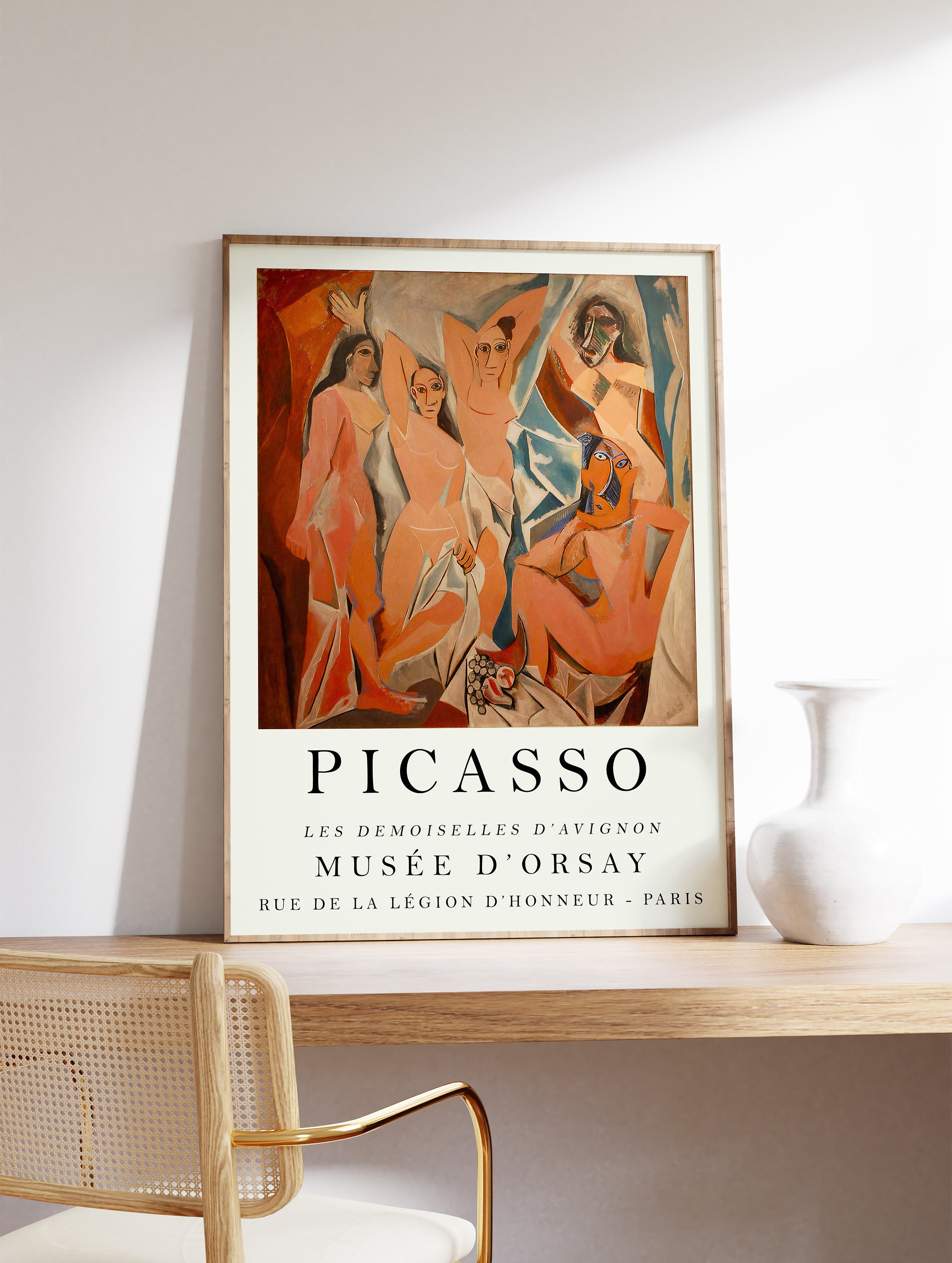 Picasso Art Poster Supreme Quality Print Les Demoiselles - Etsy