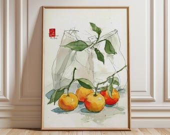 水彩画の花束、花瓶に描かれた庭の花の絵、色とりどりの花束、女性への
