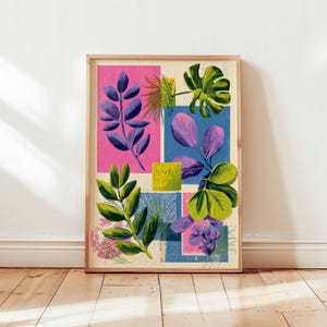 Riso Poster, Risograph Art Print, Colorful Riso Wall Art, Modern Graphic Poster, Abstract Riso Design, Posters And Prints For Home Decor
