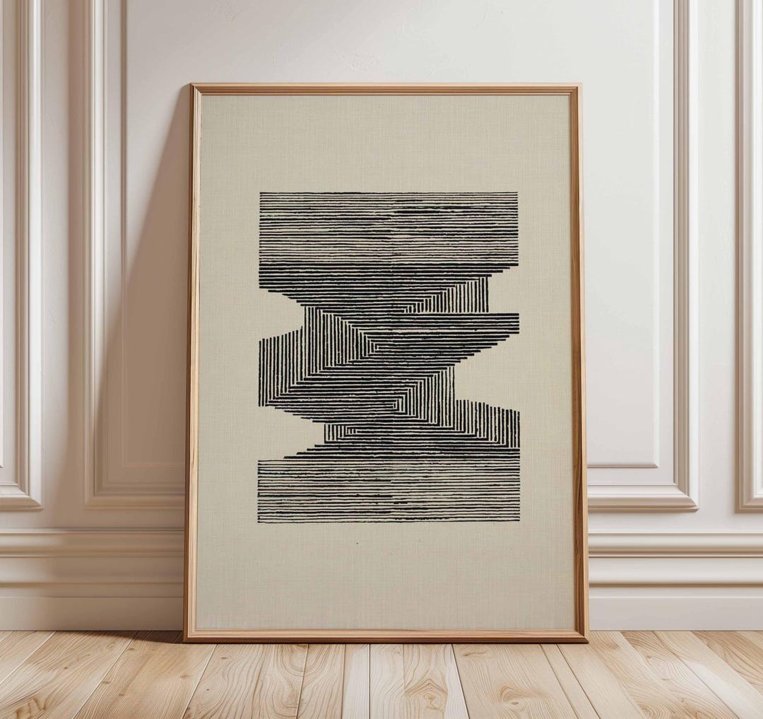 Thumbnail for Modern Graphic Print