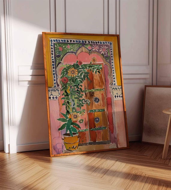Traditional Islamic Decor, Moroccan Poster, Islamic Poster, Arabic Print, Gift For Muslim, Islamic Gift, Arabic Decor, Arabic Wall Art