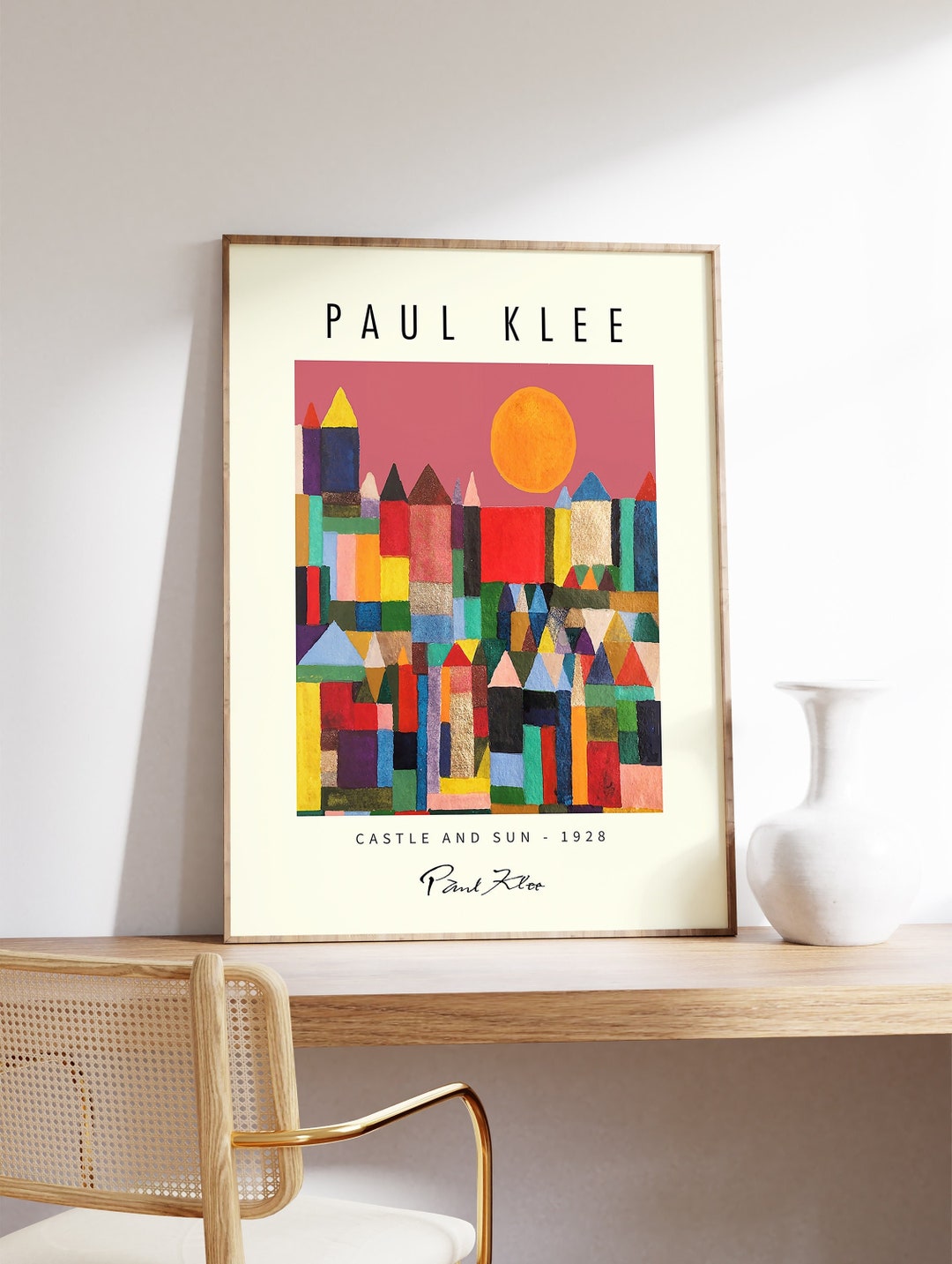 Paul Klee, Slufen I Terrasser 国内未入荷ポスター il_1080xN.4033280968_el6k.jpg