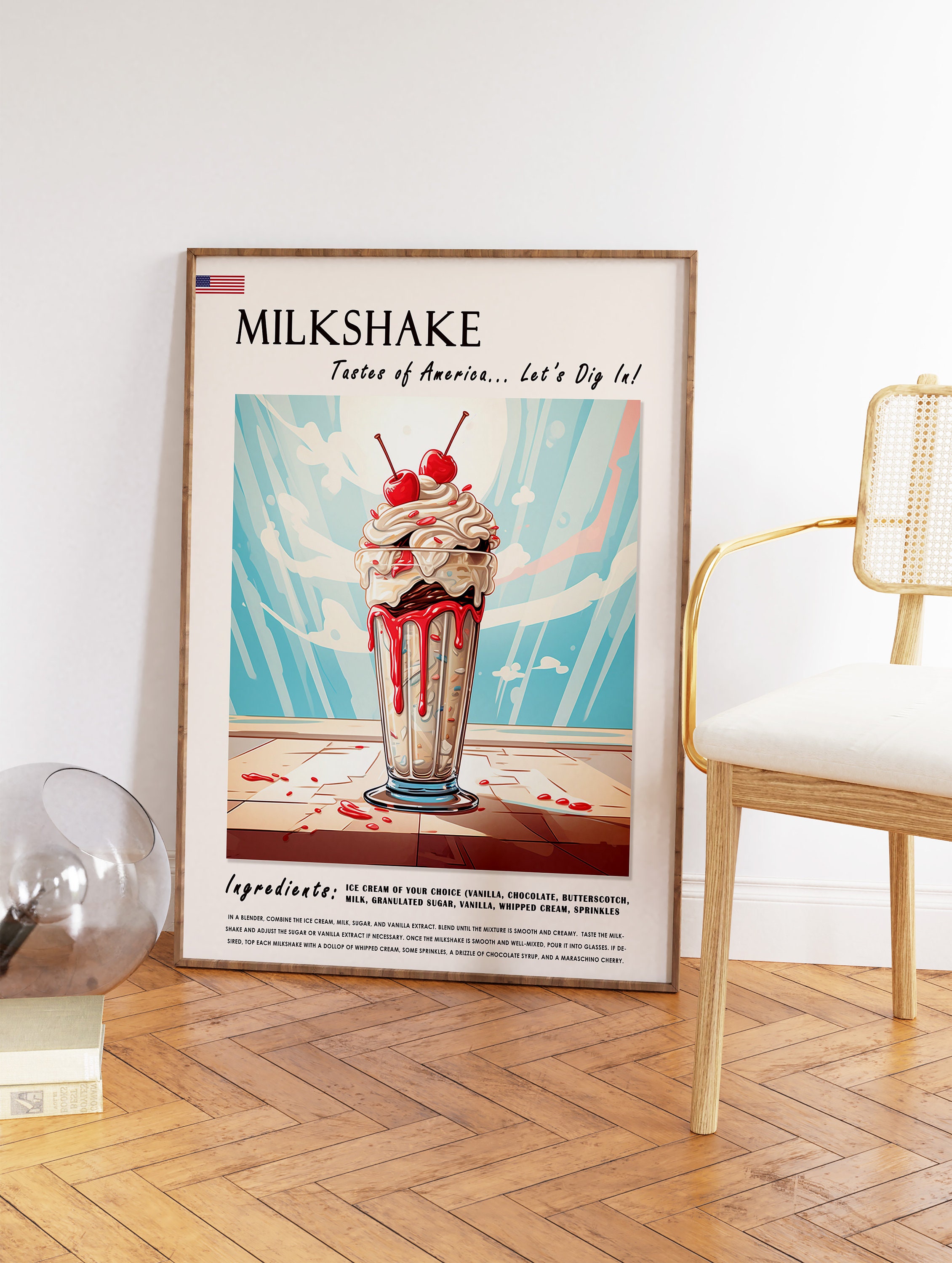 Poster Friends - Milkshake, Wall Art, Gifts & Merchandise