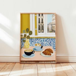 Coffee Poster, Coffee Print, Kitchen Wall Art, Espresso Decor, Barista Gift, Modern Coffee Poster, Minimalist Cafe Print