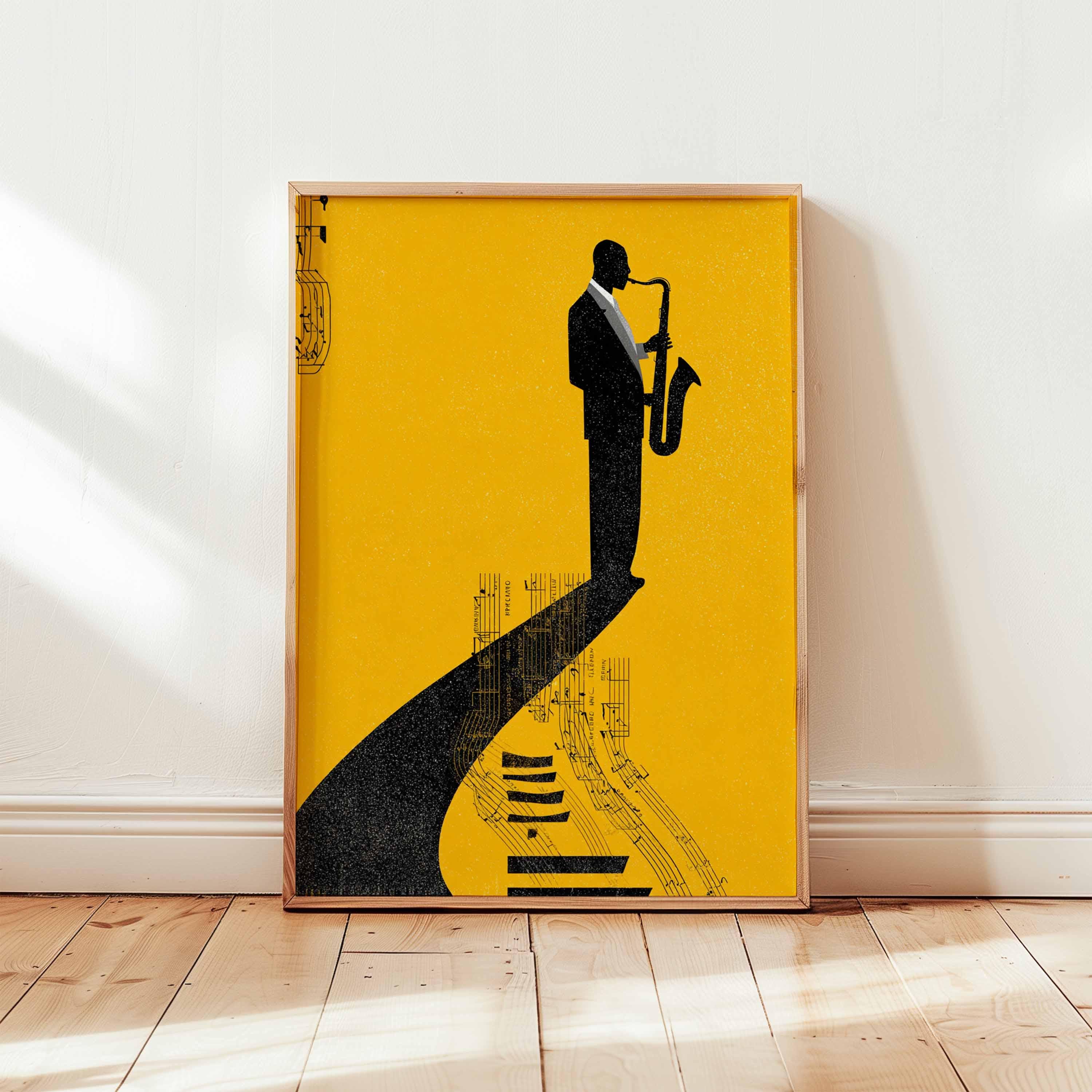 Jazz poster - Etsy 日本