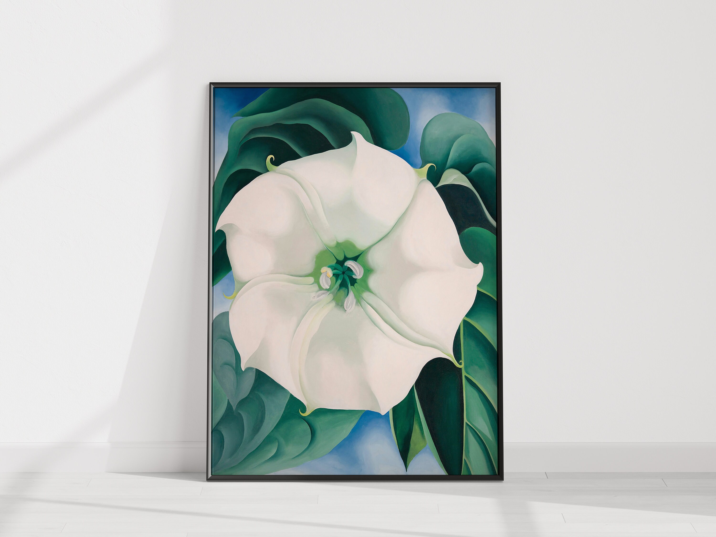 O'Keeffe Poster Jimson Weed Okeeffe Art Etsy