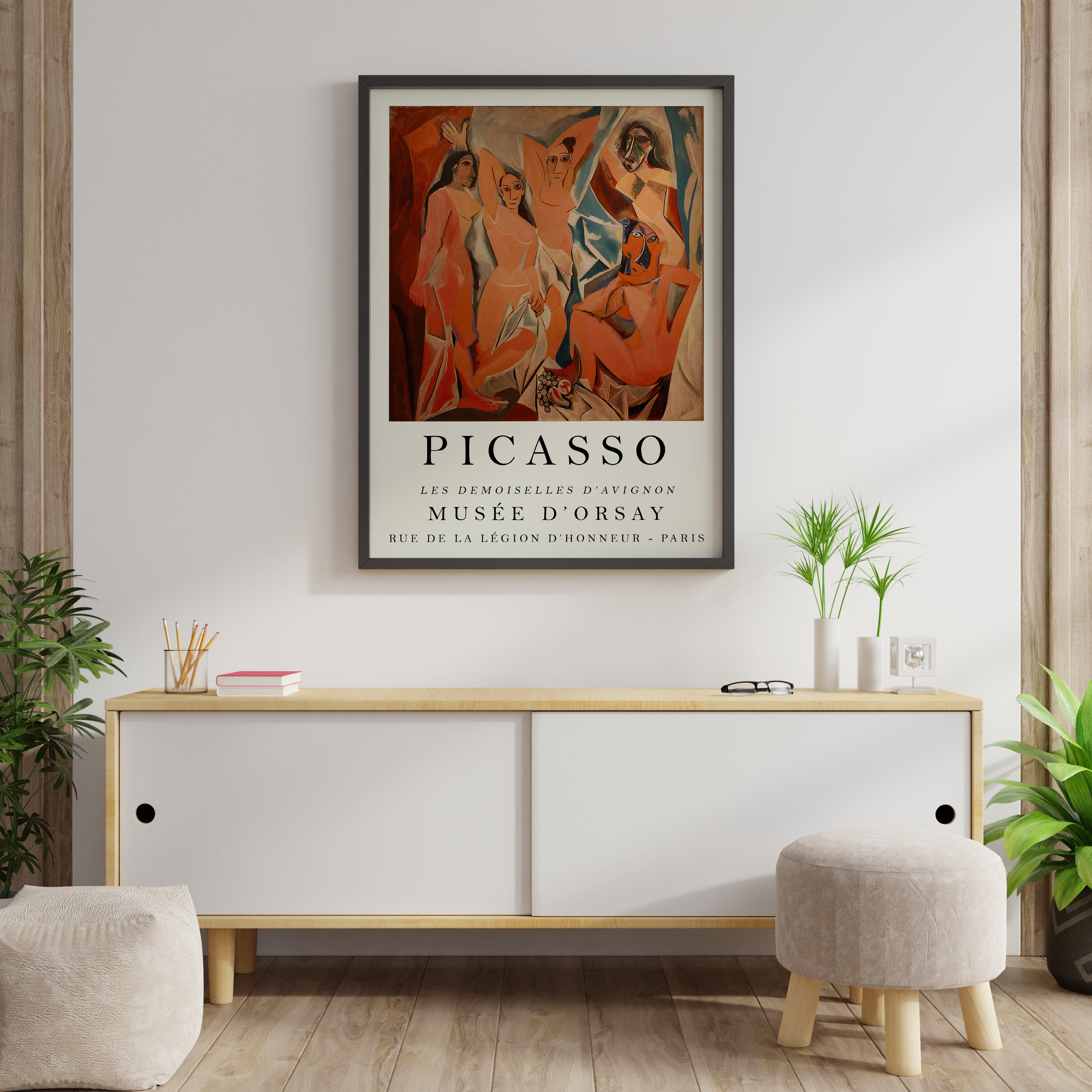 Picasso Art Poster Supreme Quality Print Les Demoiselles | Etsy