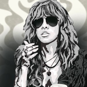 Stevie Nicks Pop Art Print