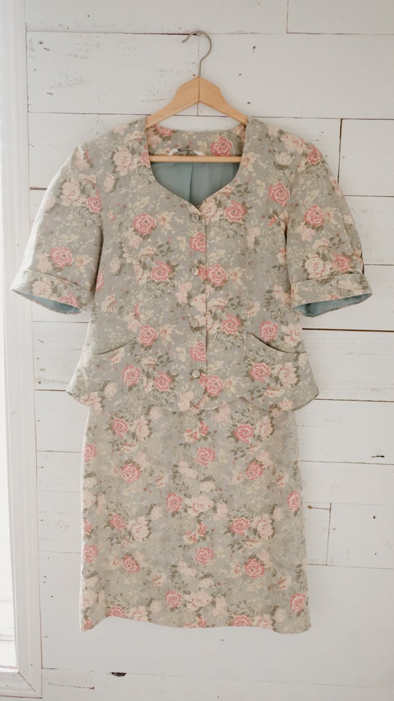 vintage 1980s darling laura ashley dress tulip puf