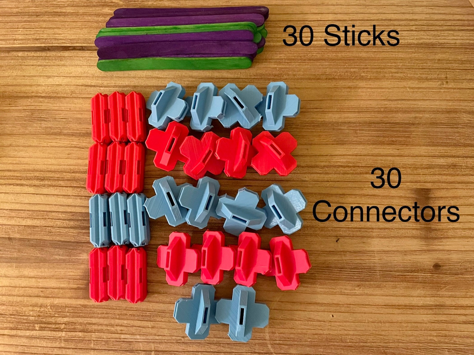Pop Connects Popsicle Stick Connector Toy Build with Etsy