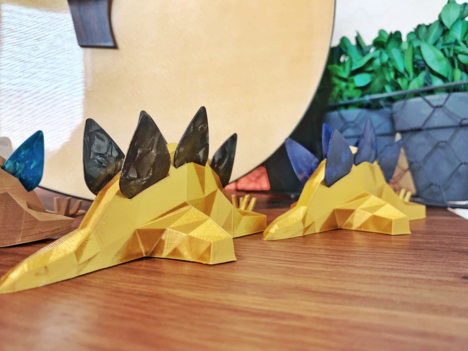 Pick holder Stegosaurus Pick holder gift for guitarist Etsy