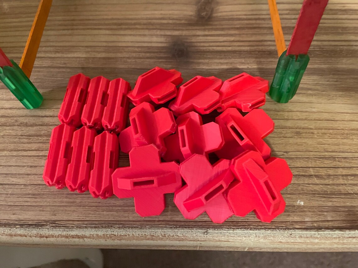 Pop Connects Popsicle Stick Connector Toy Build with Etsy