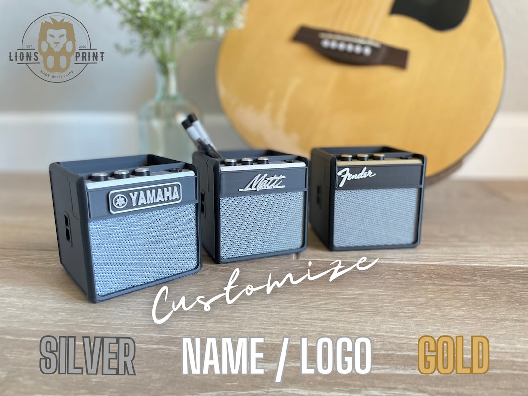 Amp Desk Organizer Musician Pen Holder Guitar Pen Holder Guitar Desk