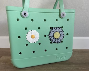 BOGEMS - Daisy Bogg Bag Charm - Personalize your Bogg Bag - Flower Daisy