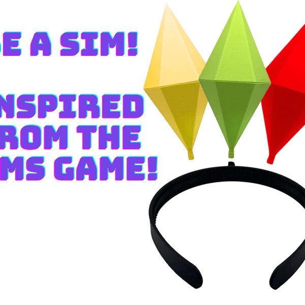 Plumbob inspiré des Sims - Costume et cosplay faciles - Inspiré du jeu