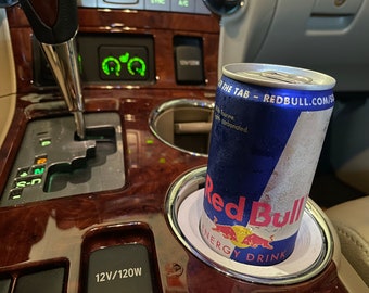 Slim Can Adapter | Cup Holder Adapter insert for Skinny Cans | Red Bull