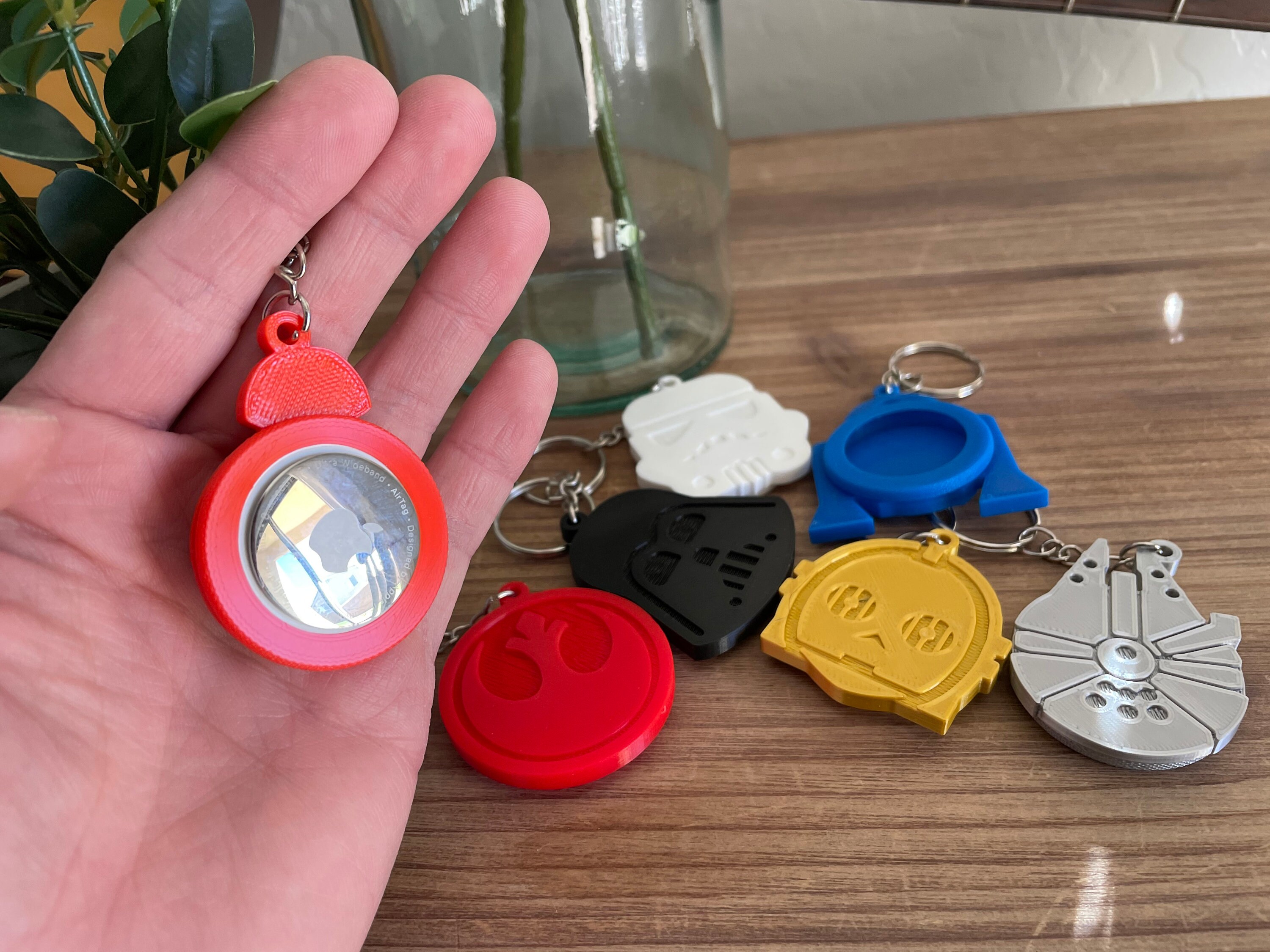 Star Wars Apple Airtag Keychains Airtag Holder Airtag Gift Etsy Canada