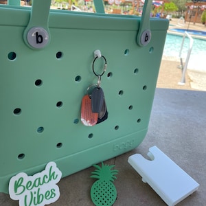 BOGEMS - Titular de punto clave - Titular de llavero de bolsa Bogg - Charms de bolsa Bogg - Accesorios de bolsa Bogg