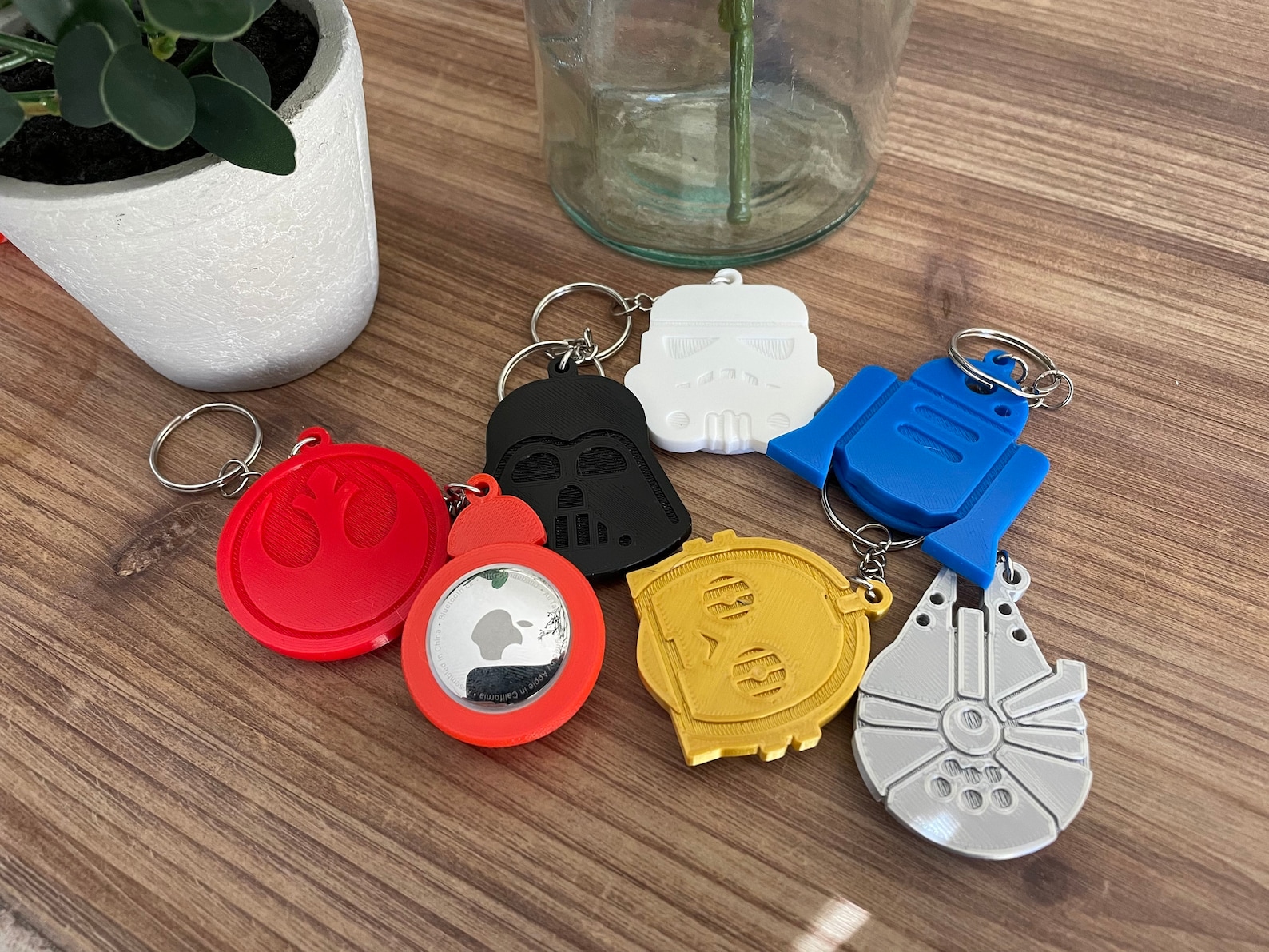 Star Wars Apple Airtag Keychains Airtag Holder Airtag Gift Etsy