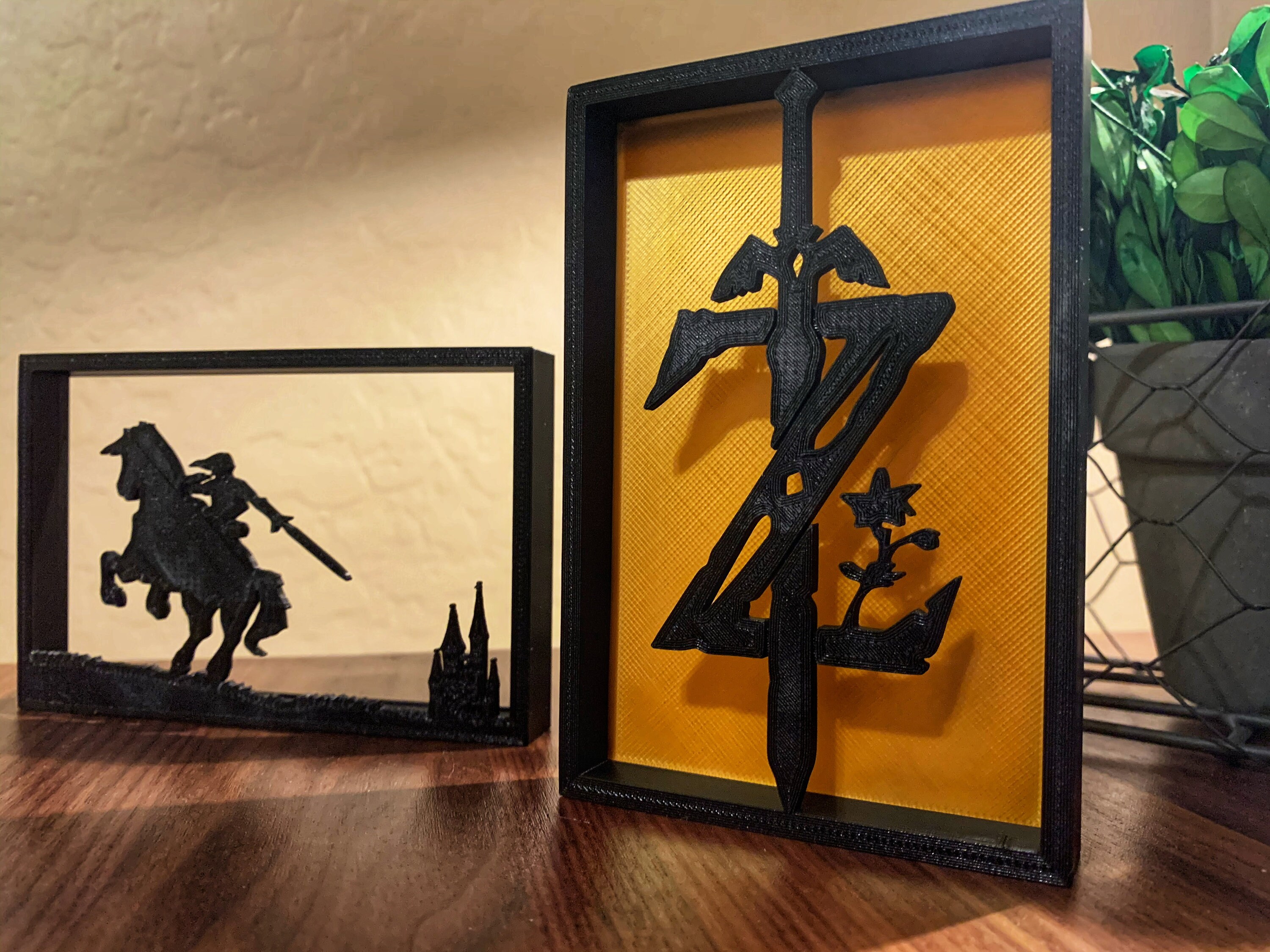 The Legend of Zelda: Ocarina Of Time 9in x 11in 3D Shadow Box