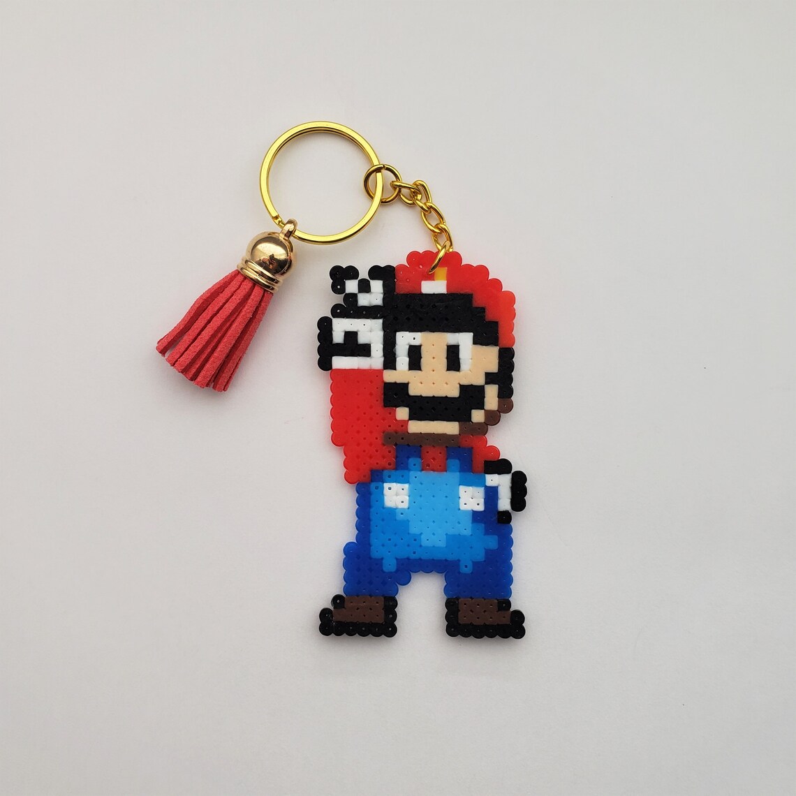 Mario Bros and Stitch Keychains Hama beads Perler beads Etsy