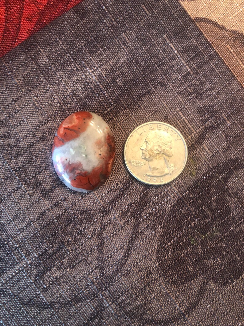 Caves Spring Jasper Stone 30x22mm