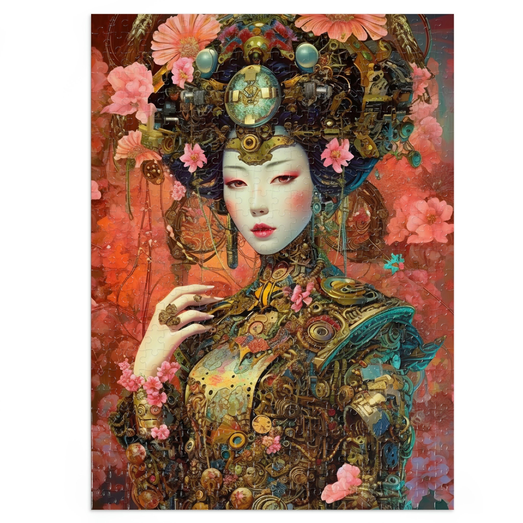 Premium Jigsaw Puzzle Cute Anime Girl Puzzle Cute Gifts for Etsy