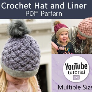 Carefree Celtic Crochet Beanie PDF Pattern With Video Tutorial