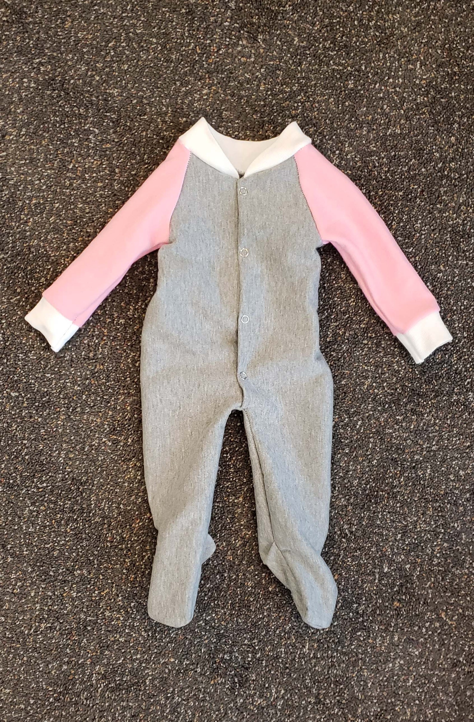 Raglan Footie Pajama PDF Pattern Size Newborn-5t - Etsy