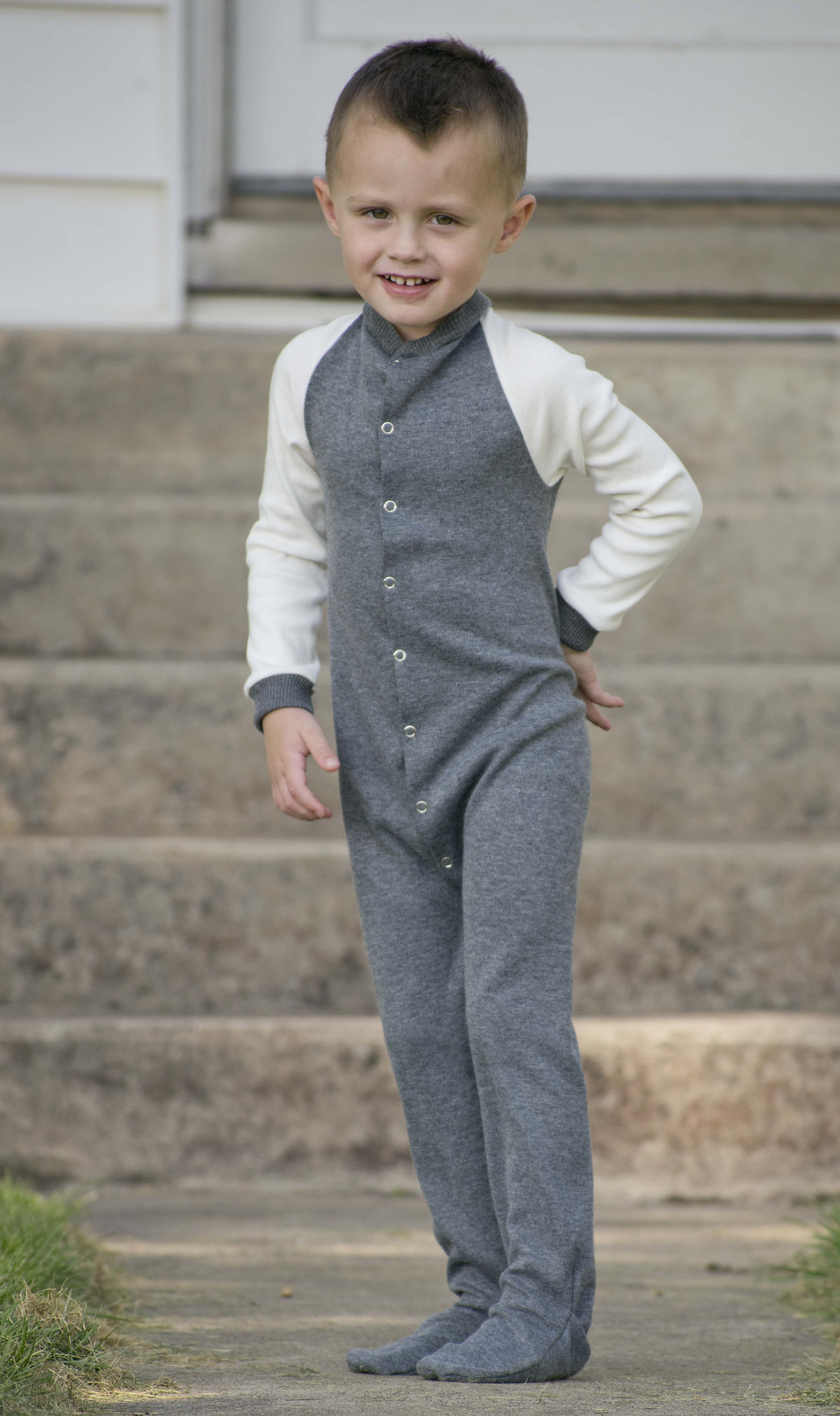 Raglan Footie Pajama PDF Pattern Size Newborn-5t - Etsy